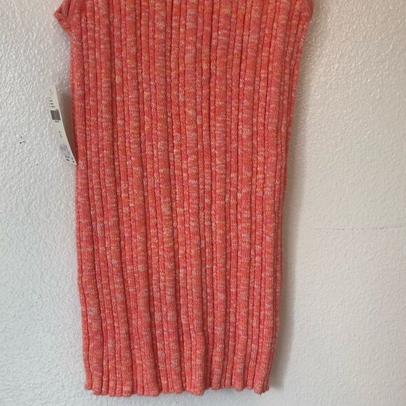 NWT ANTHROPOLOGIE Knit High-Neck Tank in Pink Rose Size Medium - Picture 7 of 13